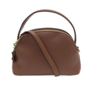 Joy Susan Coffee Crossbody Dome Bag
